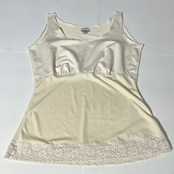 Spanx by Sara Blakely cami tank top womens XL ivory cream NWOT shapewear - Picture 1 of 5